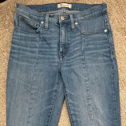 Madewell  9” High Rise Skinny Jeans Size 27 Distressed Hem Ankle