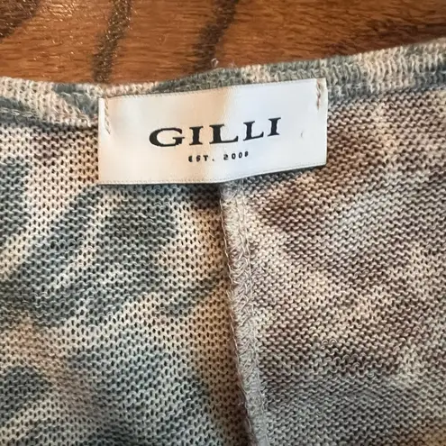 Gilli Tie Dye Short Sleeve Lounge Top Size Small – Oversized Fit Gray