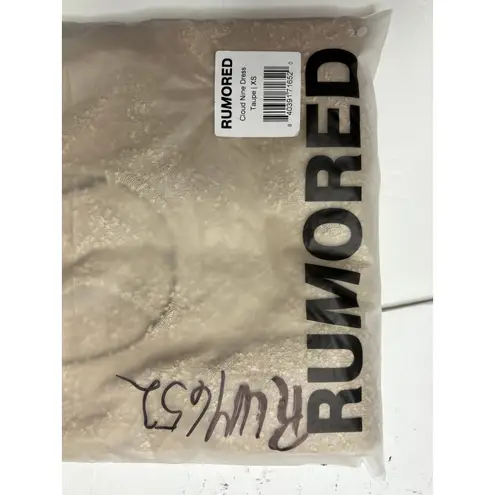 Rumored Cloud Nine Maxi Dress XS Taupe Getaway Vacation Lounging Tan