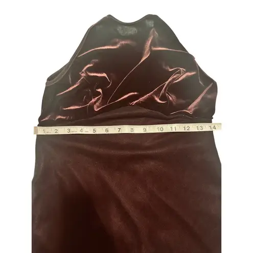 Y2K STEPPIN OUT Little Purple Halter Dress in Sz 3/4