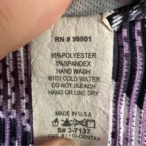 Y2K Brittany Black Purple Sequin V