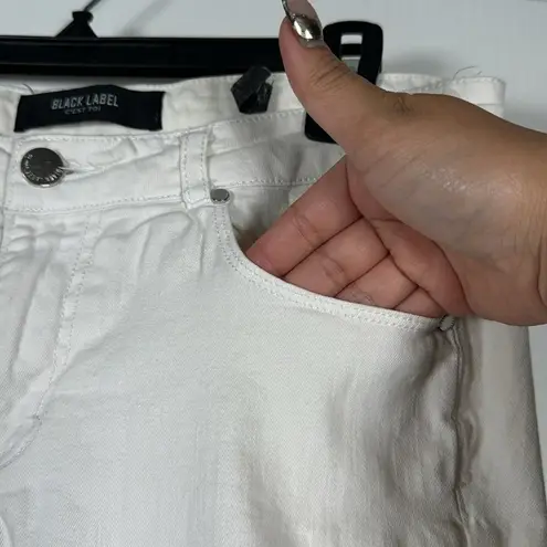 c'est toi Black Label  White Denim Ankle Jeans Size 29/7 EUC #VEG-0229