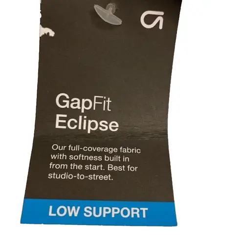 GAP GapFit Eclipse Maroon Sports Bra Womens Small Star Pattern NEW Red