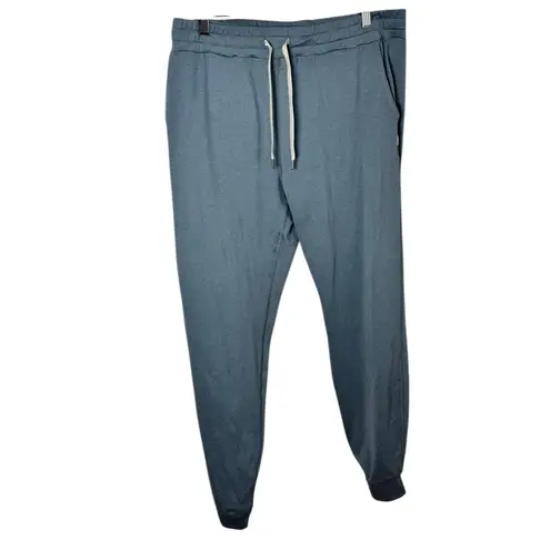Vuori Performance Jogger Women's Smoke Blue Heather Medium Long