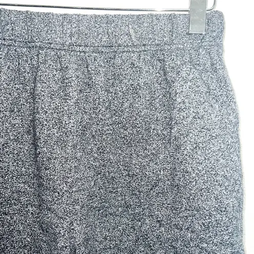 Adidas  Charcoal Gray Pull On Comfy Women’s Black Logo Shorts