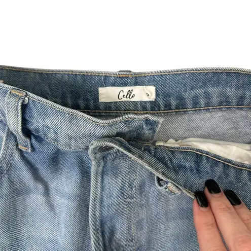 Cello  Distressed Super High Waisted Tall Jeans 30 waist