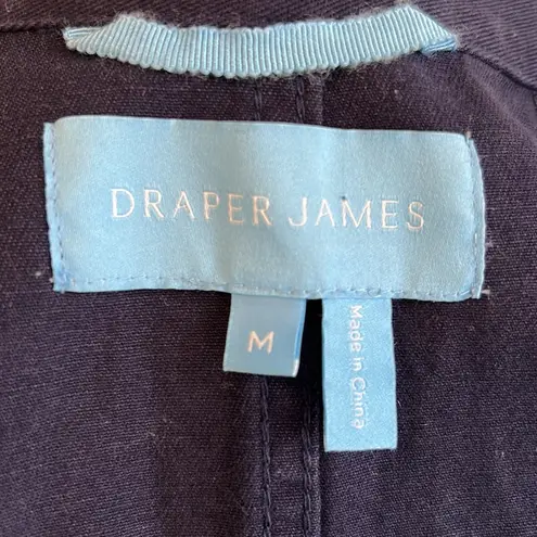 Draper James Navy Floral Field Jacket