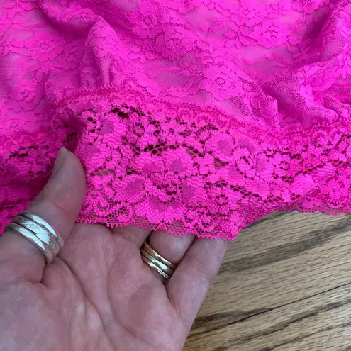 PINK - Victoria's Secret PINK VS | Hot Pink Bandeau Strapless Bra