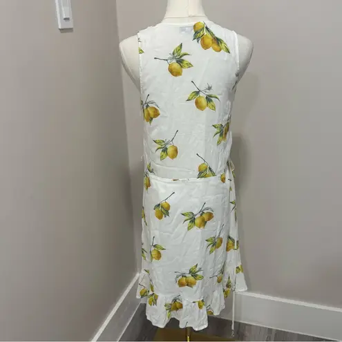 Rails ‎ • madison lemon printed wrap dress sz S