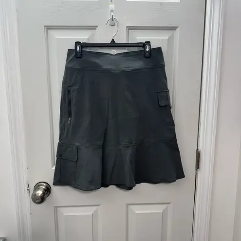 Royal Robbins Charcoal A-Line Skirt