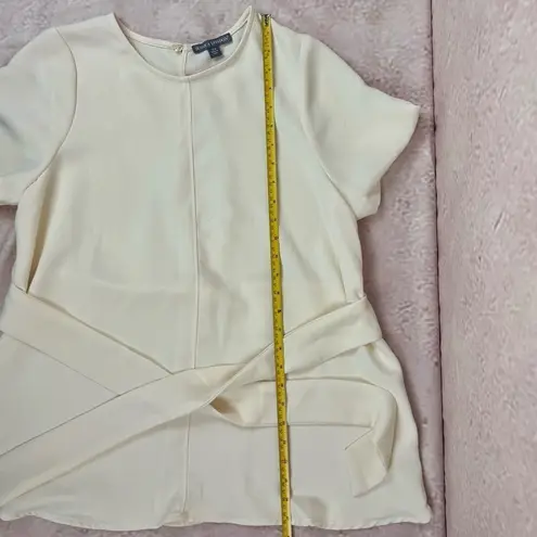 Jessica London short sleeve tie front women’s top size 12W