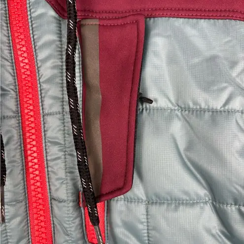 Pearl Izumi  Women's XS Versal Quilted Hoodie Cycling Jacket Primaloft‎ Colorful