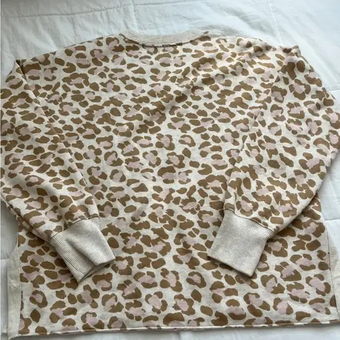 Aerie  Cheetah Print Crewneck