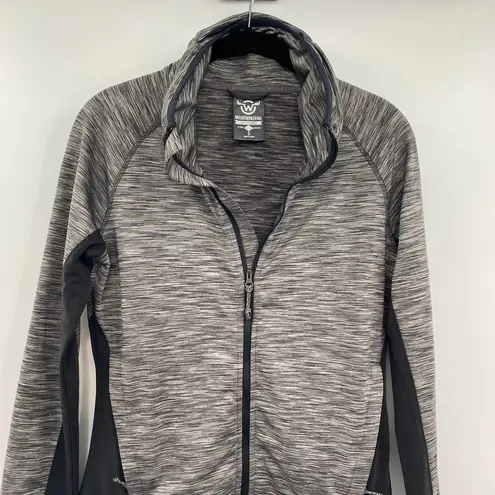 Moosejaw Mountaineering Full Zip Jacket Stretchy Athletic Gray Womens Size Small