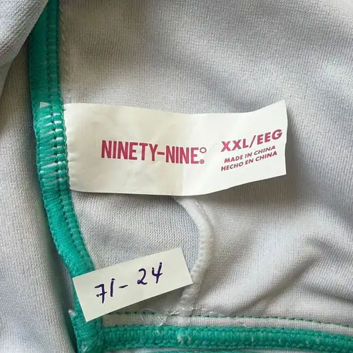 Ninety Nine Multicolor Padded Tie Bow Bikini Top Women Swimsuit XXL NWT | 71