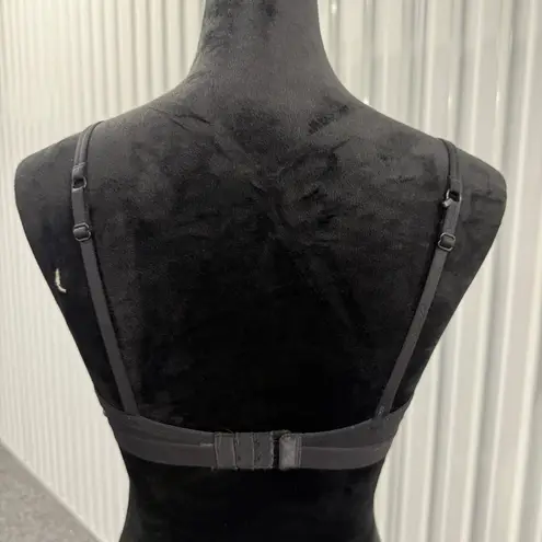 Aerie  Black Real Happy Demi Bra Size 36B