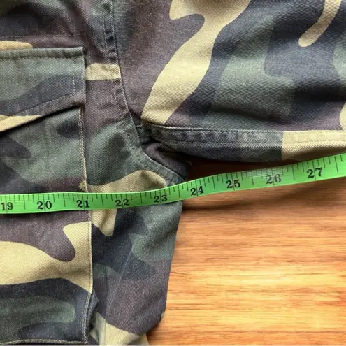 MOUSSY Thick Camo Utility Jacket with Hidden Hood