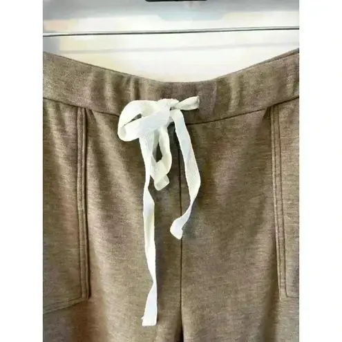 Bobi NWT Los Angeles Jogger Sweat Pants Size L Muted Taupe pockets *SO SOFT* - Image 2