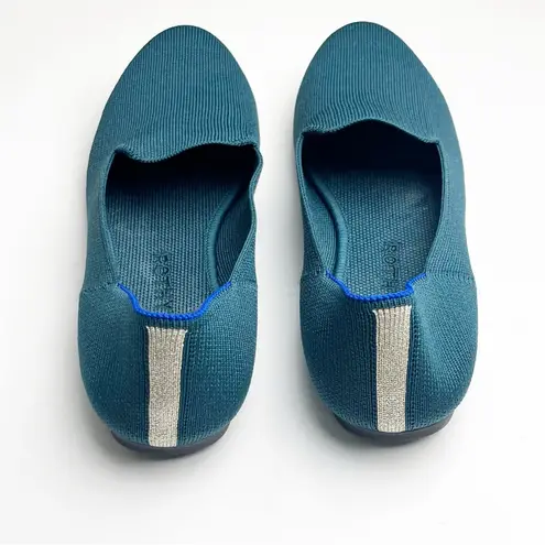 Rothy's ROTHY’S Almond Toe Knit Slip The Loafer Flats, Size 8