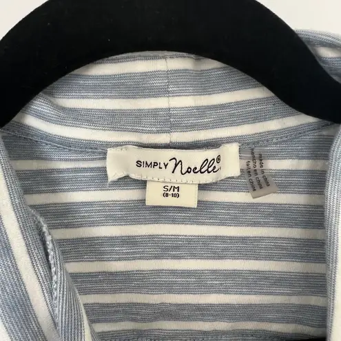 Simply Noelle Nautical Blue And White Striped Dress