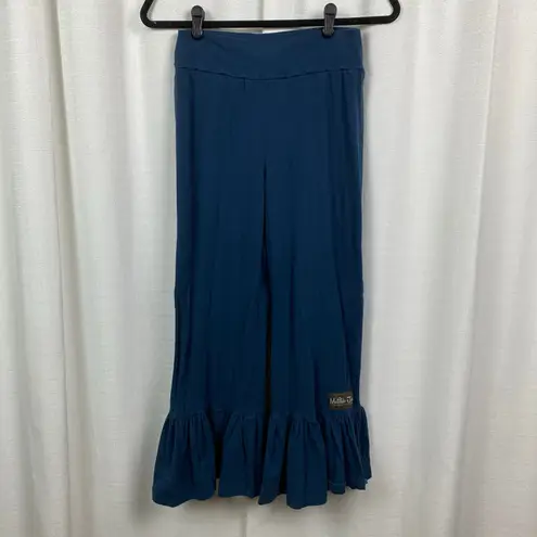 Matilda Jane Blue Big Ruffle Pants Sz.S