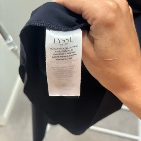 LYSSÉ Lysse Black Connie Button Down Shirt