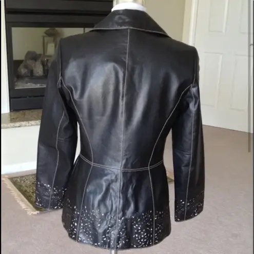 Nordstrom LINED LEATHER JACKET FROM