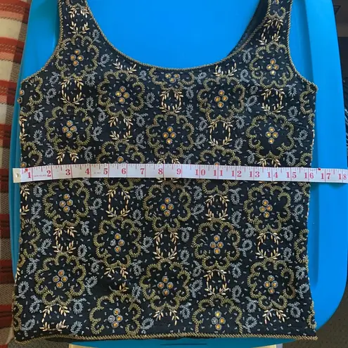 ✨1940’s/1950 VINTAGE Unbranded unique beaded vest