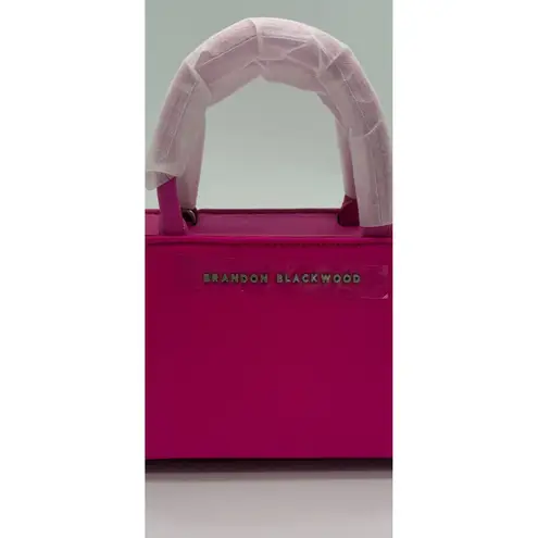 NIB Brandon Blackwood Arlen Hot Pink Bag NWT Complete Set w/ Box & Dust Bag