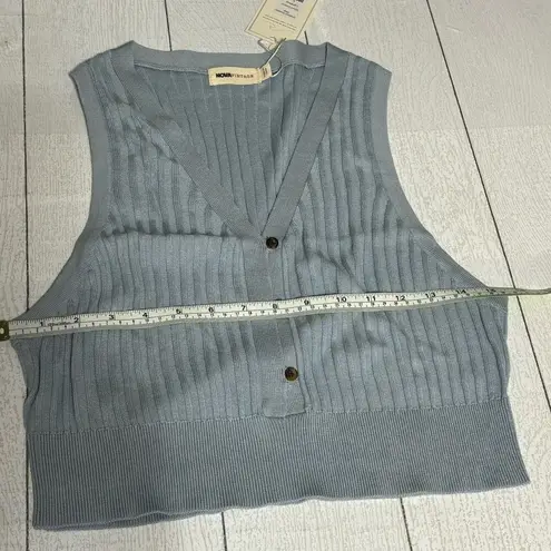 Nova Vintage Light Blue Sweater Vest Size Large NWT