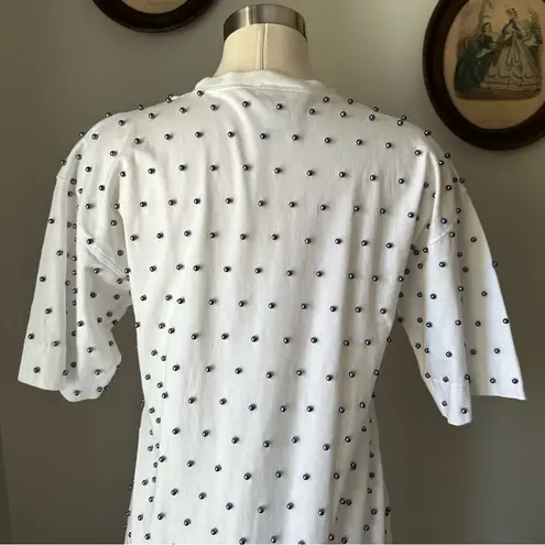 Vintage 1980s beaded t