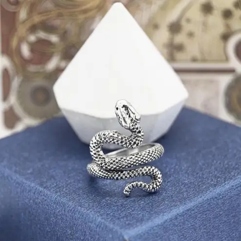 Snake Ring Silver