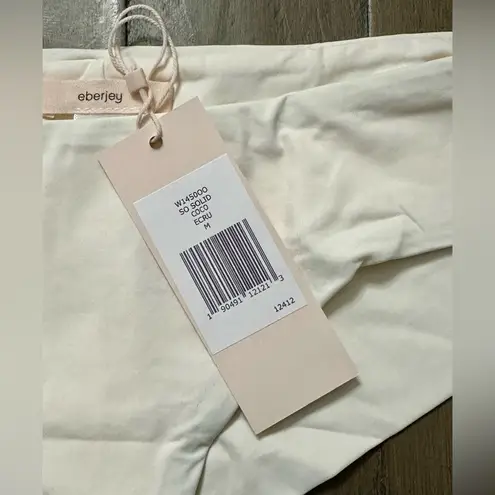 Eberjay NWT Eberjey Women’s Standard So Solid Coco Bikini BOTTOM ONLY - Medium - Ecru