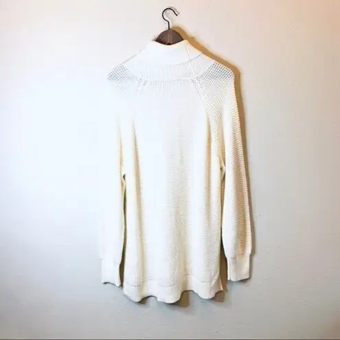 New Michael Kors Derby Knit Turtleneck Ivory Sweater Top Womens Size M $125 NWT White Size M