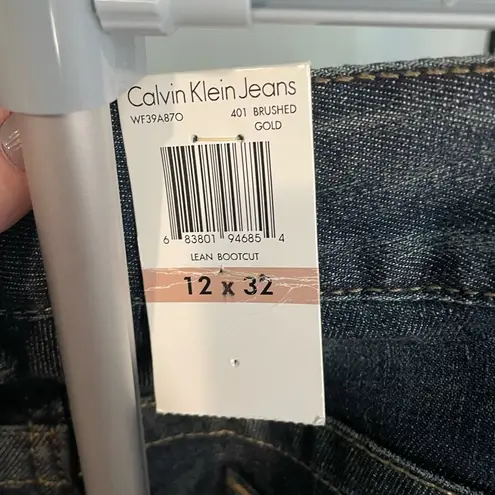 Calvin Klein Jeans NWT Calvin Klein slim fit bootcut jeans 12x32