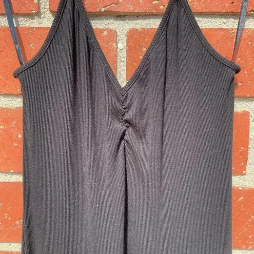 Open Edit Ruched Halter Midi Dress