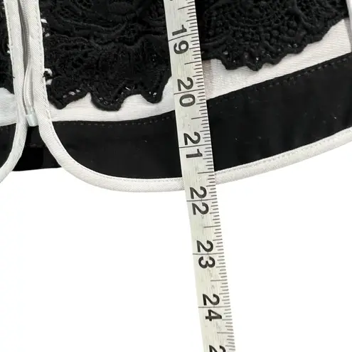 Fuego Woman Jacket Womens 8 Black Multicolor Mixed Media Full Zip Artsy Chic NEW