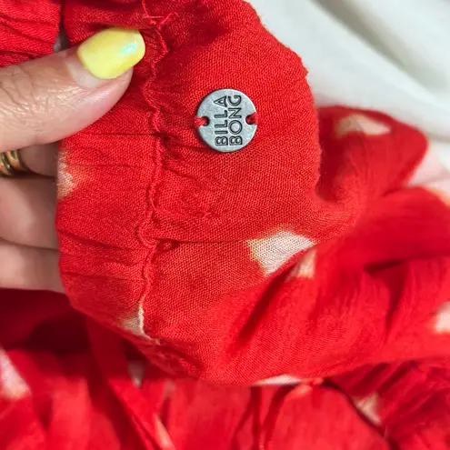 Billabong BILLABONE Swing/flowy Red Tank/Cami /S - Image 3