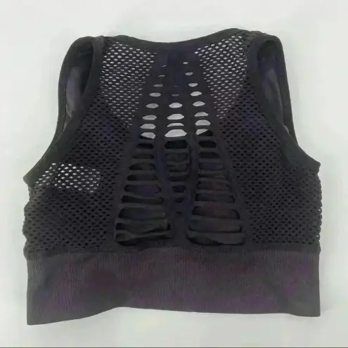 Zella Z By  Sashay Seamless‎ Perforated Sports Bra Size Small