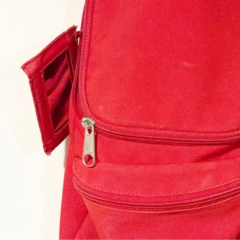 Jansport  Red Mini Backback Travel Shoulderbag Accessory Double Zip