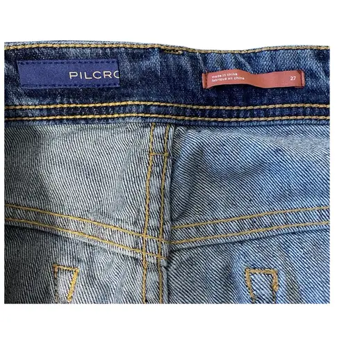 Pilcro  Boyfriend Leopard Print Jeans