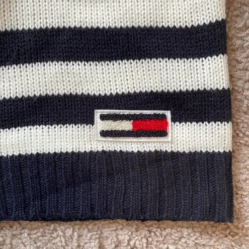 Tommy Hilfiger Tommy Jeans Striped Mock-Neck Sweater