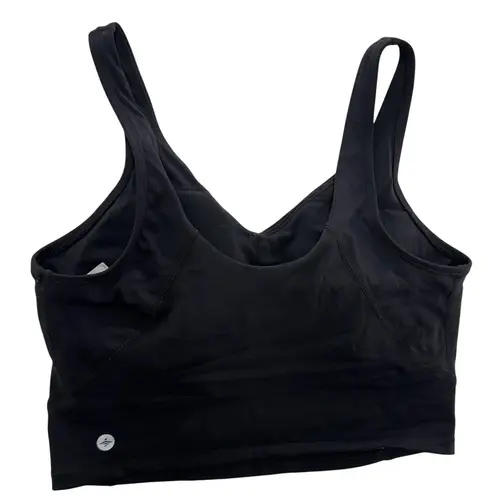 Halara Sports Bra Womens XS Black Nylon Elastane Athletic Workout Yoga Top Gym