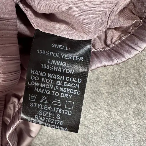 Pants Store Cropped Bubble Tank Top Size Small Purple V