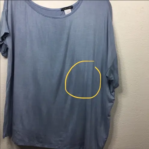 Sweet Claire Choker Off the Shoulder Tee Size Small