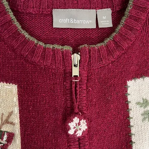 Croft & Barrow Holiday Cardigan Sweater