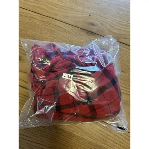 Duluth Trading Co Shirt Women Size 2XL Red Flannel Outdoors Hiking Cotton Travel