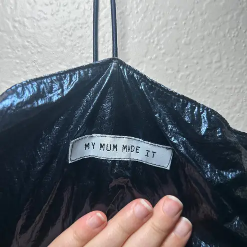 NWT My Mum Made It Mini Dress Party Club Cocktail Sleeveless Slit event costume Blue Size L