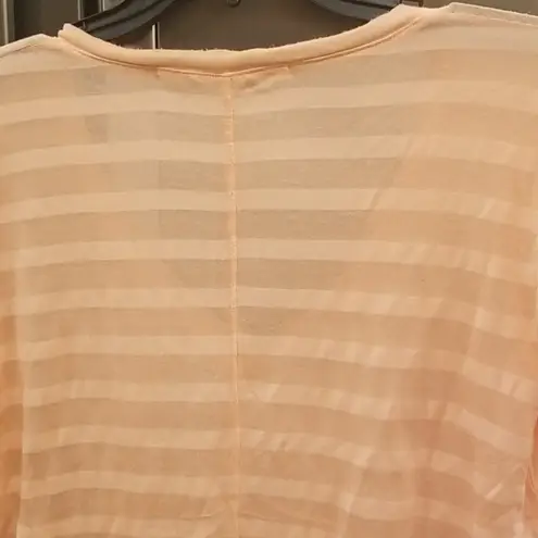 Michael Stars 💕💕 Pink Striped T-Shirt