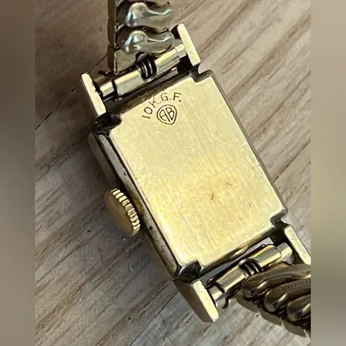 Wittnauer Geneve Rare Vintage Mechanical Ladies Watch Gold Plated Bracelet Case